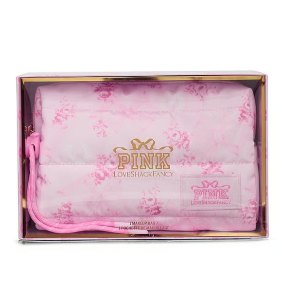 LoveShackFancy Handbags - New PINK X LoveShackFancyPINK x LoveShackFancy Makeup Bag